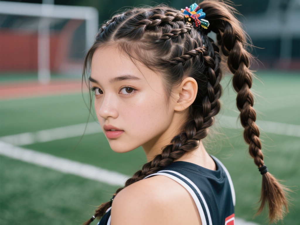 雷竞技女孩编发:融合时尚与竞技的潮流新风尚 多样变化,百搭风格
雷竞技编发的大亮点之一便是其